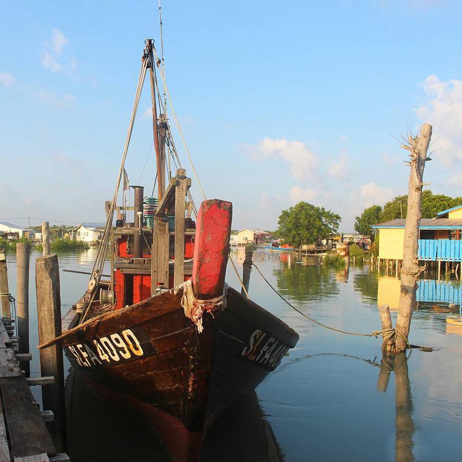 Sea Lion Pulau Ketam Bungalow Homestay Bagan Teochew Zewnętrze zdjęcie